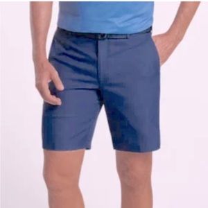 ATLANTIS WEATHER GEAR Performance Blue Hybrid Stretch Shorts Size 34